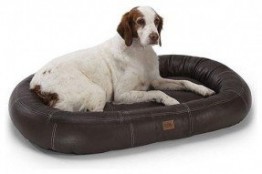 oval-leather-pet-bed-frontgate-dog-bed-traditional-pet-accessories