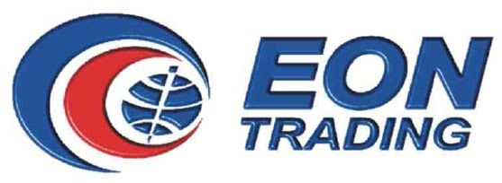 Eon trading logo white background
